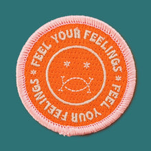 Load image into Gallery viewer, Feel Your Feelings Embroidered Patch
