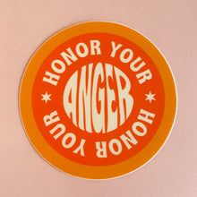 Load image into Gallery viewer, Honor Your Anger Vinyl Sticker
