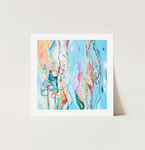 Load image into Gallery viewer, &#39;When There Are Rainbows and Wildflowers&#39; A Square Giclée Print

