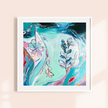 Load image into Gallery viewer, &#39;All the Stars Are a Riot of Flowers&#39; A Square Giclée Print
