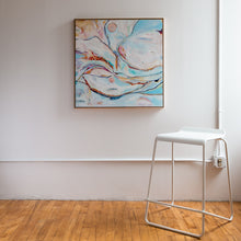 Load image into Gallery viewer, &#39;Reminder: You Can Trust Your Intuition&#39; 30&quot;x30&quot; Original Abstract Painting on Canvas
