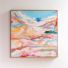 Load image into Gallery viewer, &#39;Reminder: Tomorrow is a Brand New Day&#39; 30&quot;x30&quot; Original Abstract Painting on Canvas
