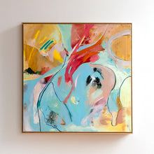 Load image into Gallery viewer, &#39;Reminder: This Life is Yours to Create&#39; 30&quot;x30&quot; Original Abstract Painting on Canvas
