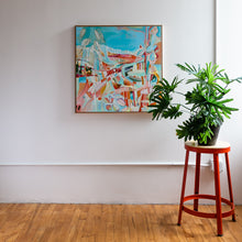 Load image into Gallery viewer, &#39;Reminder: You Can Make Space for it All&#39; 30&quot;x30&quot; Original Abstract Painting on Canvas
