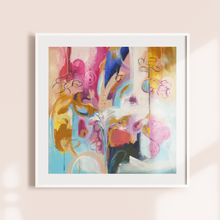 Load image into Gallery viewer, &#39;Reminder: Let Yourself Unfold’ A Square Giclée Print

